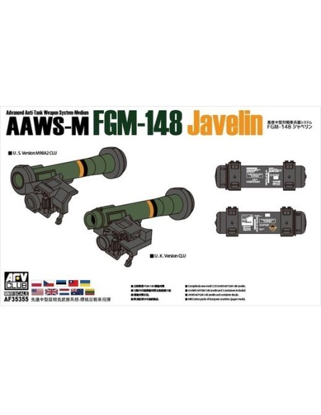 1:35 US/UK AAWS-M FGM-148 JAVELIN PORTABLE ANTI-